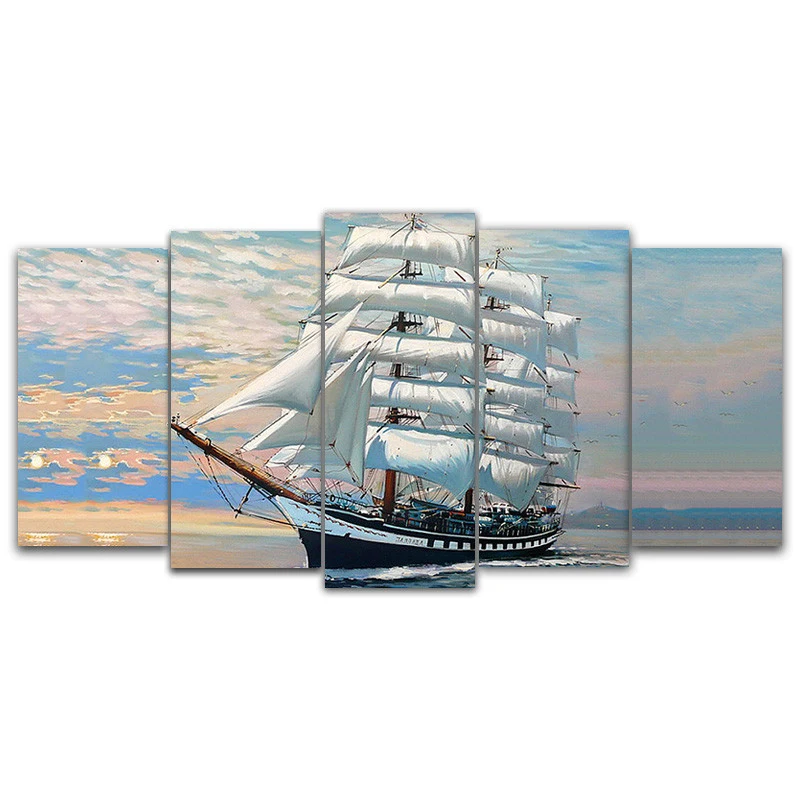 5d diy Diamond embroidery sailboat 5pcs Multi-picture Combination diamond painting Cross Stitch Rhinestone decoration
5d diy Diamond embroidery sailboat 5pcs Multi-picture Combination diamond painting Cross Stitch Rhinestone decoration