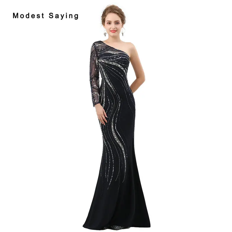 New Arrival Luxury Navy Blue Mermaid Sparkly Evening Dresses 2018 Long Sleeve Prom Gowns Beaded Evening Dresses vestido de festa
New Arrival Luxury Navy Blue Mermaid Sparkly Evening Dresses 2018 Long Sleeve Prom Gowns Beaded Evening Dresses vestido de festa