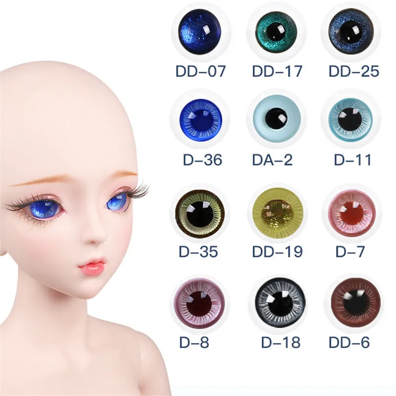 Dream Fairy Eyes for 1/3 BJD Doll Replaceable 14mm Glass Eyeball Suitable for 60cm Ball Joint Doll DIY Toy Doll Accessories
Dream Fairy Eyes for 1/3 BJD Doll Replaceable 14mm Glass Eyeball Suitable for 60cm Ball Joint Doll DIY Toy Doll Accessories