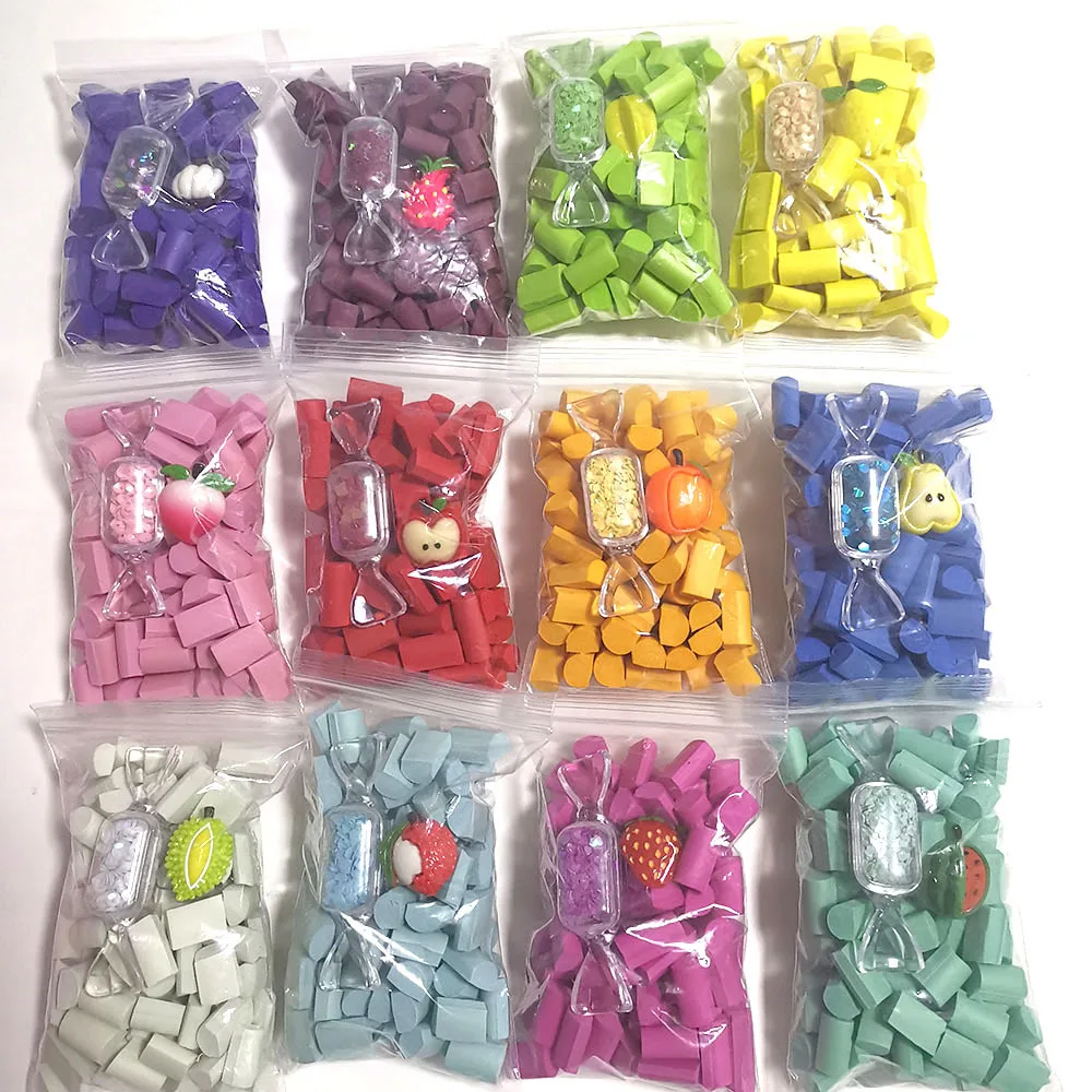 Slime Mud Filler Candy sequins fruit Clay Decoration Craft Sponge Strip Foam Beads Kids Toys Christmas Gifts Slime Accessories
Slime Mud Filler Candy sequins fruit Clay Decoration Craft Sponge Strip Foam Beads Kids Toys Christmas Gifts Slime Accessories