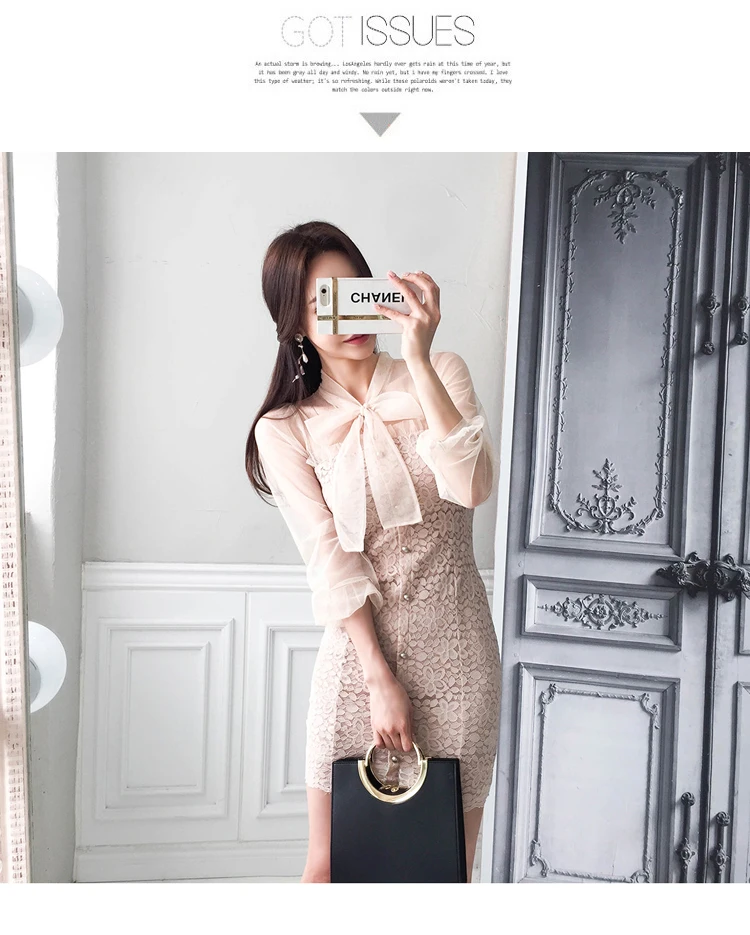2020 Summer Single-breasted Bow Lacing Collar Crochet Casual Puff Sleeve Dress High Quality Women Office Apricot Lace Dresses
2020 Summer Single-breasted Bow Lacing Collar Crochet Casual Puff Sleeve Dress High Quality Women Office Apricot Lace Dresses