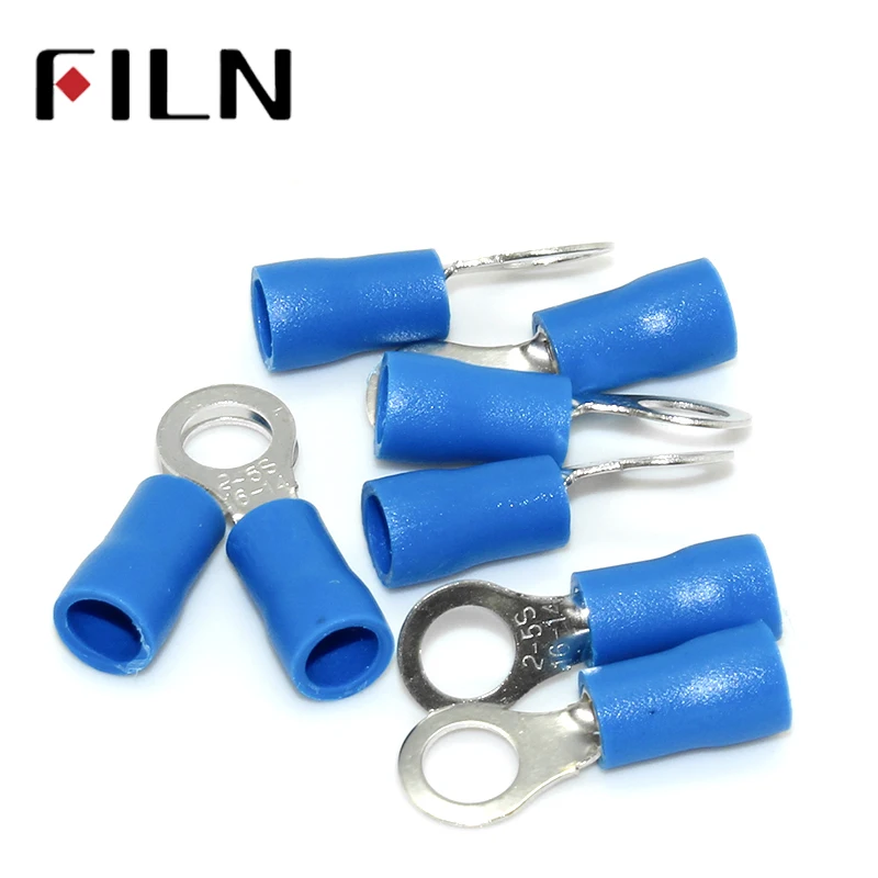 RV2-5S Blue Ring insulated terminal Cable Wire Connector suit 1.5-2.5mm Electrical Crimp Terminal 100PCS/Pack
RV2-5S Blue Ring insulated terminal Cable Wire Connector suit 1.5-2.5mm Electrical Crimp Terminal 100PCS/Pack