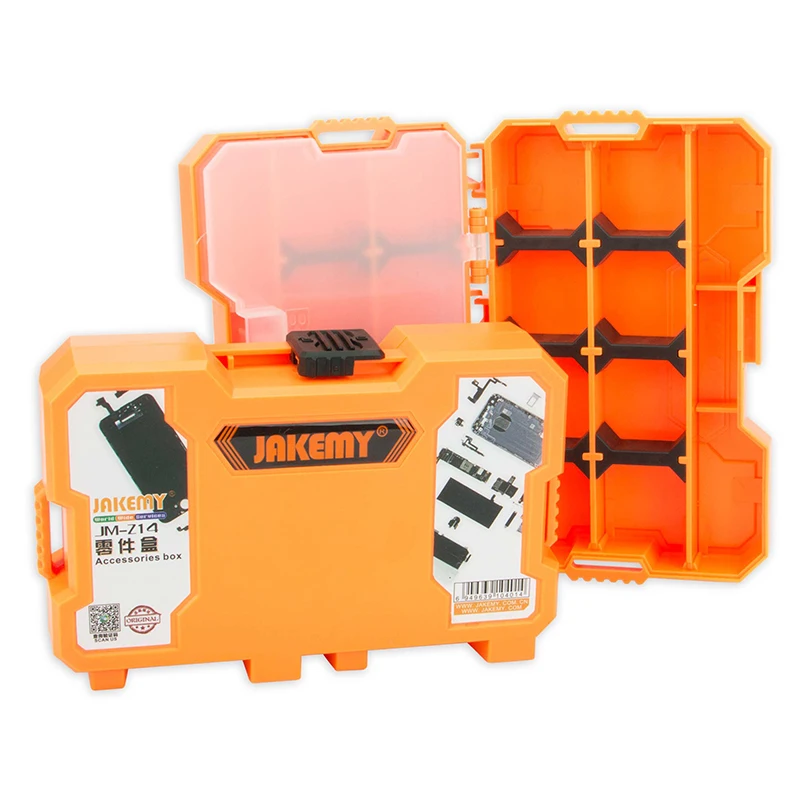 JAKEMY Multifunctional Tool Box Electronic Components Screw SMD Accessories Storage Box
JAKEMY Multifunctional Tool Box Electronic Components Screw SMD Accessories Storage Box