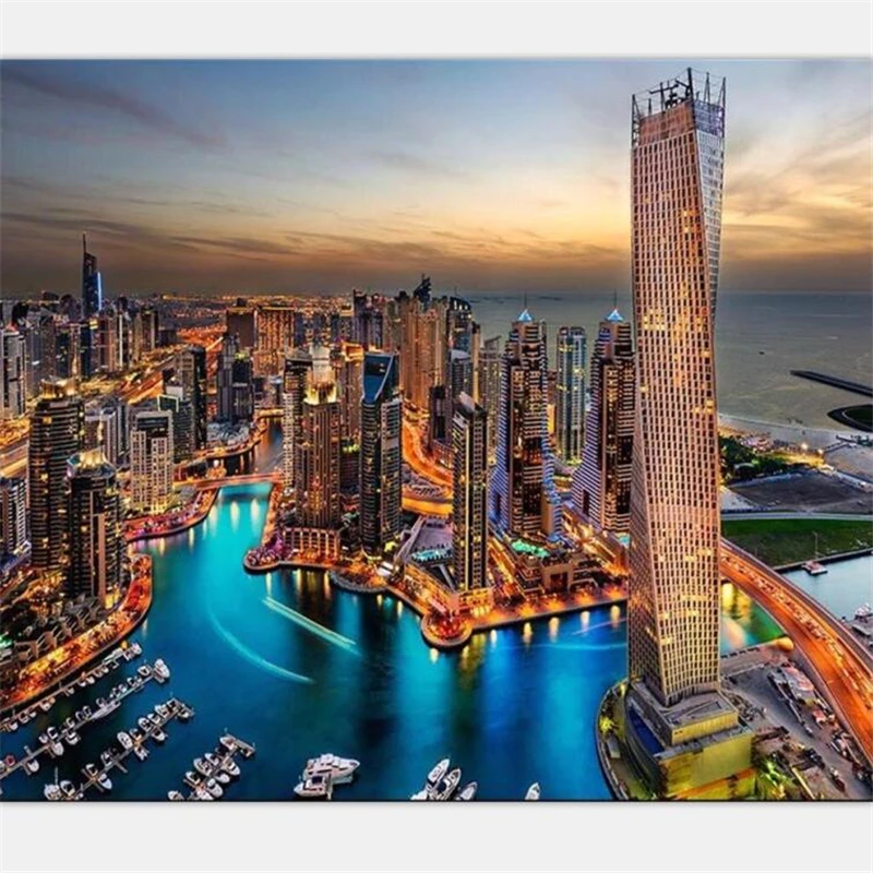 beibehang custom wallpapers living room Dubai night light lighting Harbor Cafe wallpaper home decoration painting wallpaper wood
beibehang custom wallpapers living room Dubai night light lighting Harbor Cafe wallpaper home decoration painting wallpaper wood