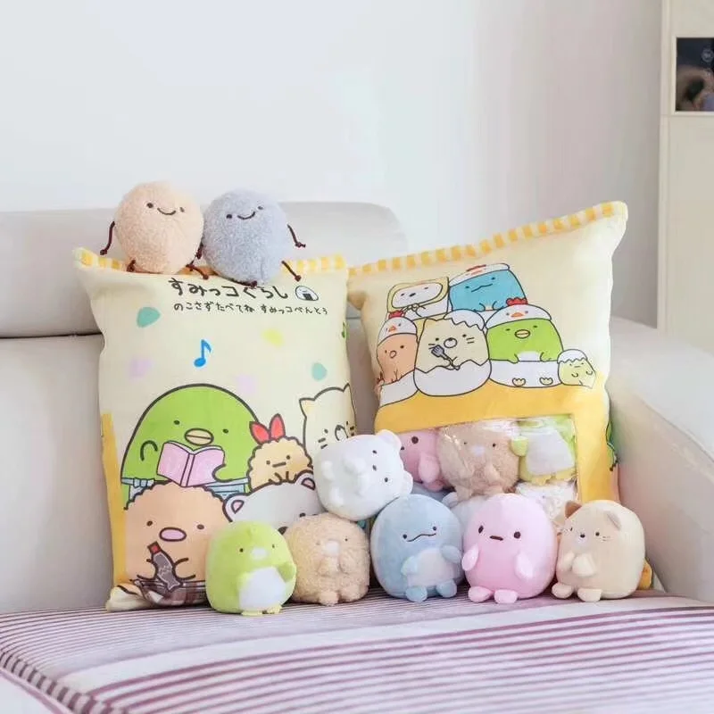 1pcs 40*50cm Cute Cartoon Sumikko Gurashi Plush Toys Stuffed Doll Soft Pillow Birthday Presents For Friend Or Children Kids
1pcs 40*50cm Cute Cartoon Sumikko Gurashi Plush Toys Stuffed Doll Soft Pillow Birthday Presents For Friend Or Children Kids