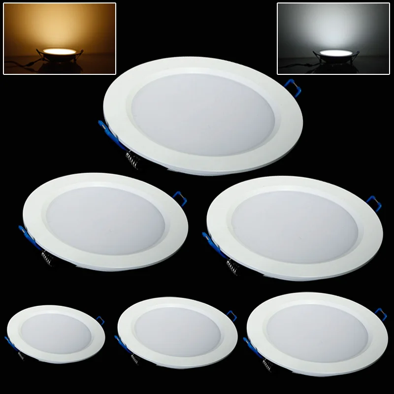 LED Downlight 4W 6W 9W 12W 15W 25W Round Ultrathin SMD 2835 Power Driver Ceiling Panel Lights Cool/Natural/Warm White
LED Downlight 4W 6W 9W 12W 15W 25W Round Ultrathin SMD 2835 Power Driver Ceiling Panel Lights Cool/Natural/Warm White
