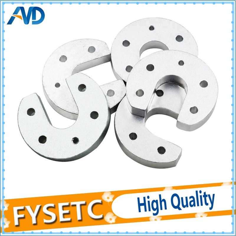 2pcs V5 V6 Aluminum Mount Plate U-shaped For Hotend J-head Hot End For Part Aluminium U Shaped 3D Printer Parts
2pcs V5 V6 Aluminum Mount Plate U-shaped For Hotend J-head Hot End For Part Aluminium U Shaped 3D Printer Parts