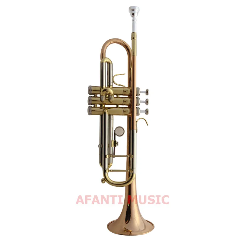 

Afanti Music Bb tone / Yellow Brass / Gold Lacquer Trumpet (ATP-123)