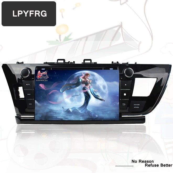 Android 10 0 автомобильный мультимедийный плеер для Toyota Corolla 2013 2014 2016 радио GPS