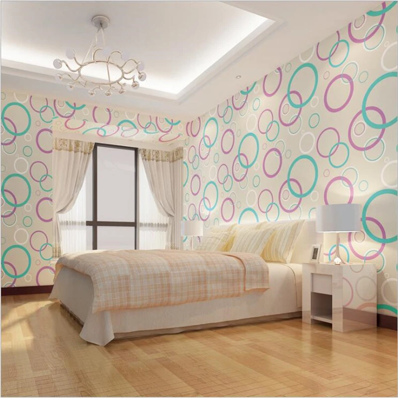 beibehang Simple modern non-woven wallpaper bedroom living room TV background wallpaper fashion personality circle wallpaper
beibehang Simple modern non-woven wallpaper bedroom living room TV background wallpaper fashion personality circle wallpaper