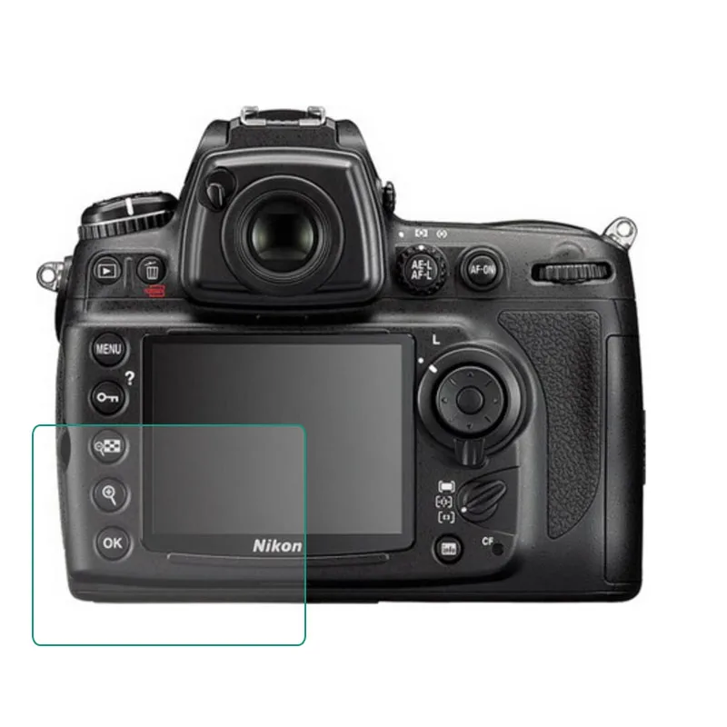 Закаленное стекло Защитная Крышка для Nikon D7000 D700 D300 D90 DSLR камеры ЖК экран