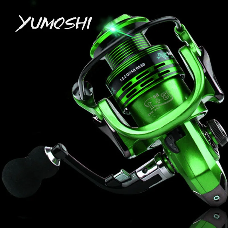 YUMOSHI Fishing Reel 8KG Pike Black Red Spinning reel Handle Line Spool Saltwater Fishing Accessories
YUMOSHI Fishing Reel 8KG Pike Black Red Spinning reel Handle Line Spool Saltwater Fishing Accessories