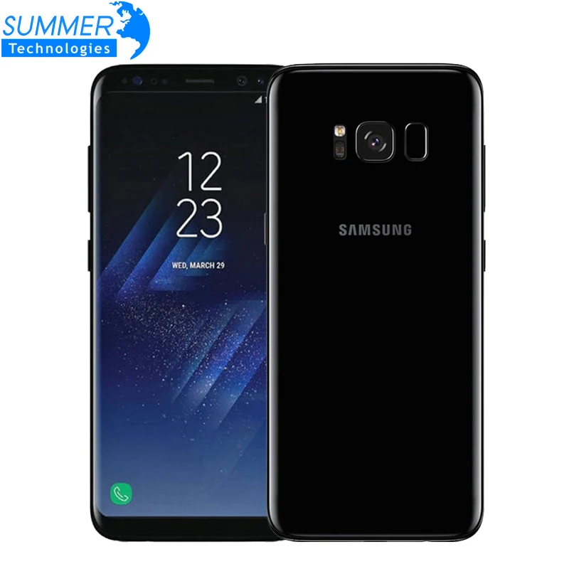 Разблокированный смартфон Samsung Galaxy S8 Plus, 4G LTE мобильный телефон восемь ядер, экран 6,2 дюйма, 12 Мп, 4 Гб ОЗУ 64 Гб ПЗУ, сканер отпечатка пальца
Разблокированный смартфон Samsung Galaxy S8 Plus, 4G LTE мобильный телефон восемь ядер, экран 6,2 дюйма, 12 Мп, 4 Гб ОЗУ 64 Гб ПЗУ, сканер отпечатка пальца