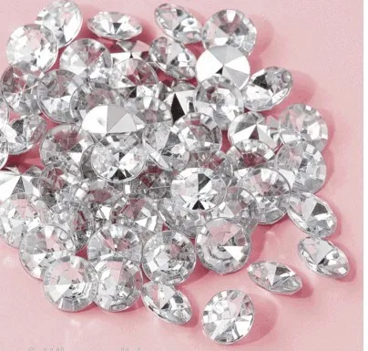 Free Shipping 1000 pcs / 12mm Acrylic Silver Diamond Table Scatter Confetti Silver Table Crystals Wedding Party Decoration
Free Shipping 1000 pcs / 12mm Acrylic Silver Diamond Table Scatter Confetti Silver Table Crystals Wedding Party Decoration