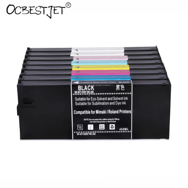 

LH-100 Ink Cartridge Full With 440ML UV Ink For Mimaki UJV-160 UJF-6042 UJF-3042 JFX200 UJF-7151 JFX500 (8 Colors Are Available)