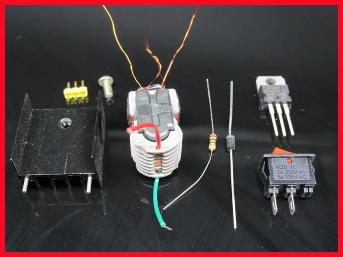 Inverter booster High voltage generator DIY KITS Electronic diy kits soldering kits
Inverter booster High voltage generator DIY KITS Electronic diy kits soldering kits