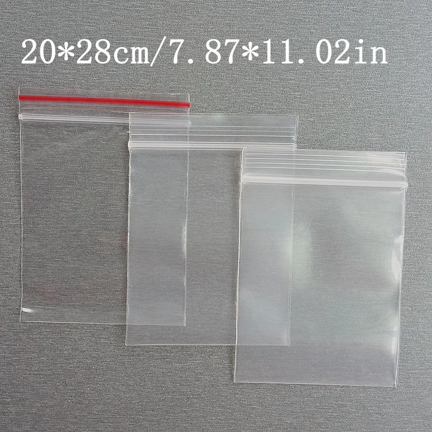 3 Kinds Thick 20x28cm Self Sealing Zipper Ziplock Plastic Package Reclosable Clip Chain Grocery Packaging Packing Bags 1000pcs
3 Kinds Thick 20x28cm Self Sealing Zipper Ziplock Plastic Package Reclosable Clip Chain Grocery Packaging Packing Bags 1000pcs