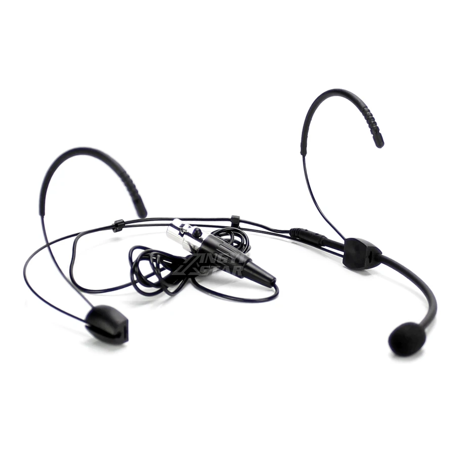 Mini XLR 3 Pin TA3F Professional Headworn Headset Microphone System For SAMSON UB7 UR7 Karaoke Wireless Mic Bodypack Transmitter |