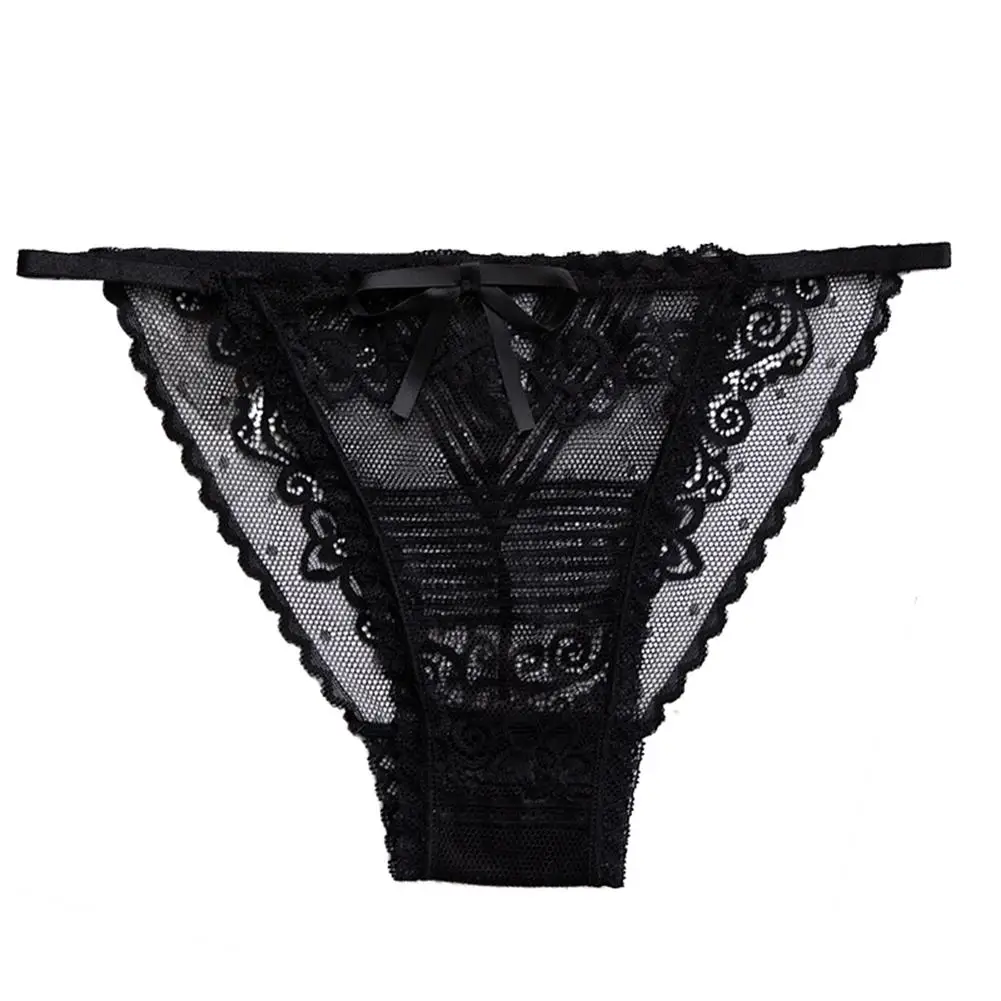 Ultra Thin Underpants For Women Transparent Lace Solid Bow G-String Low Rise Underwear Briefs Sexy Female Interior
Ultra Thin Underpants For Women Transparent Lace Solid Bow G-String Low Rise Underwear Briefs Sexy Female Interior