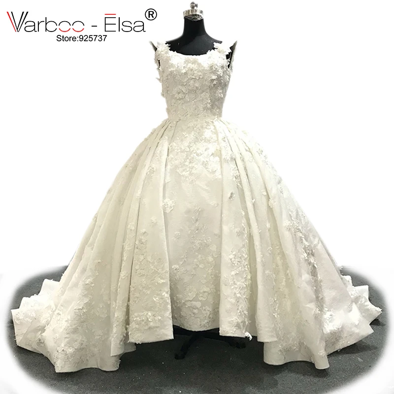 VARBOO_ELSA 2021 Luxury White Lace 3D Appliques Wedding Dresses Custom Bridal Wedding Gown Pearls Wedding Dress vestido de noiva
VARBOO_ELSA 2021 Luxury White Lace 3D Appliques Wedding Dresses Custom Bridal Wedding Gown Pearls Wedding Dress vestido de noiva