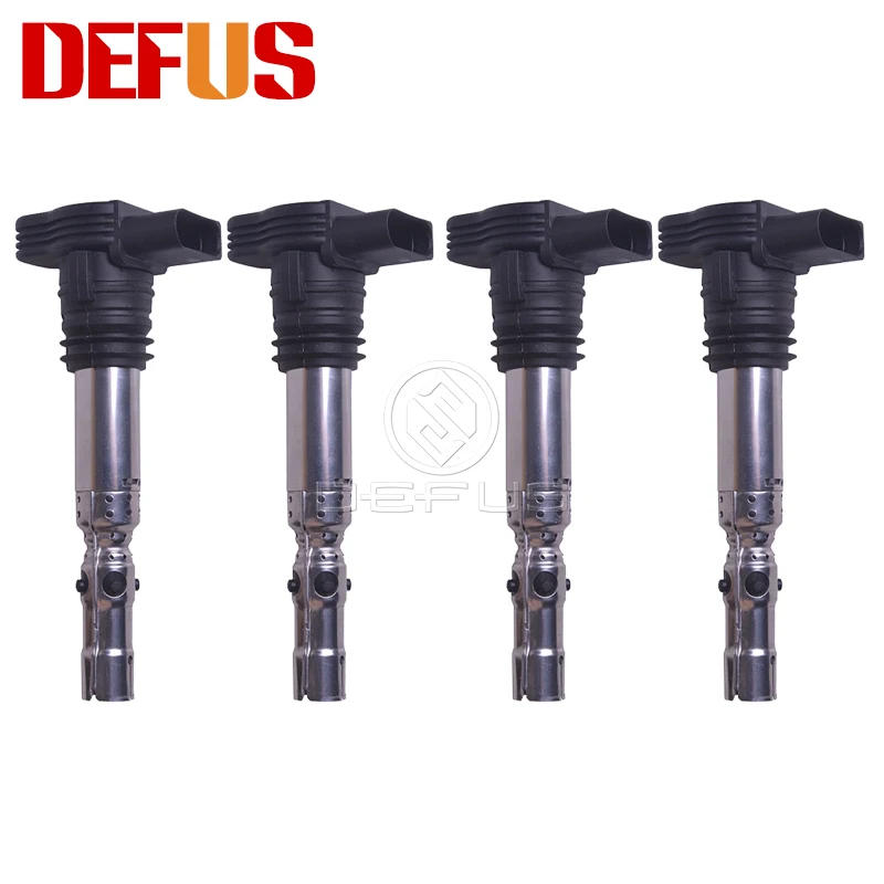 DEFUS 4 шт. 06B905115M катушки зажигания для Volkswagen Beetle Golf Jetta Passat A4 TT 1.8L C1394 06B905115L 06B905115D
DEFUS 4 шт. 06B905115M катушки зажигания для Volkswagen Beetle Golf Jetta Passat A4 TT 1.8L C1394 06B905115L 06B905115D