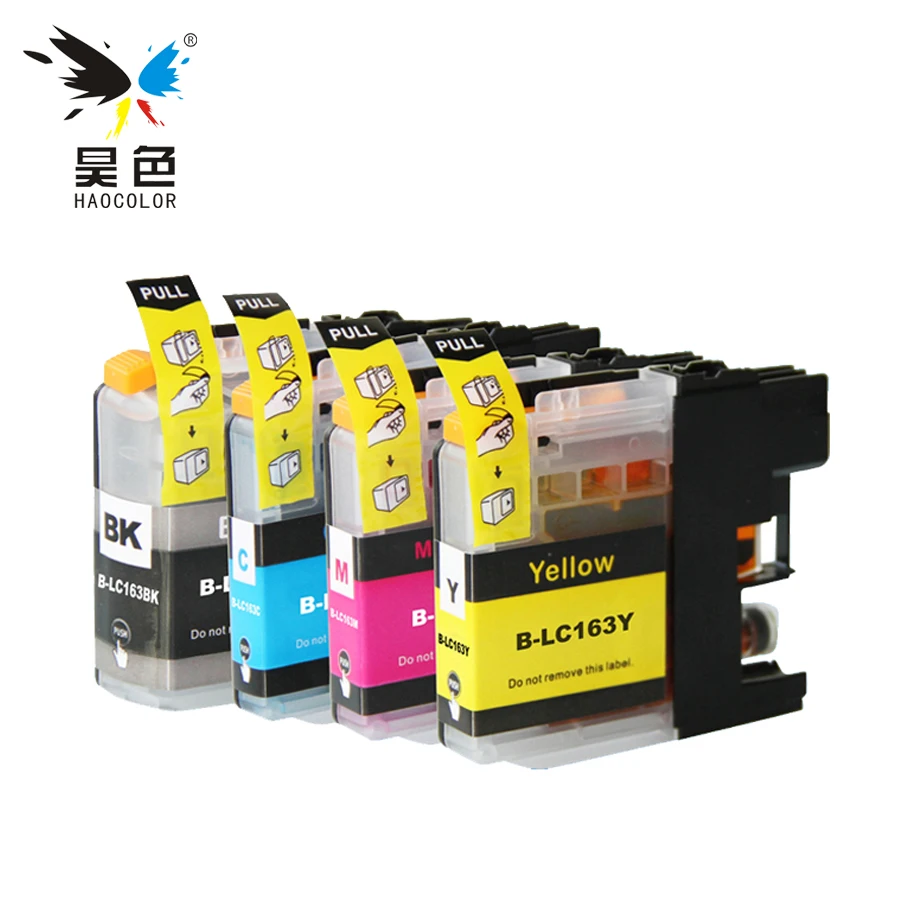 1 компл. 4 шт. lc163 lc-163 LC 163 lc163xl чернил струйных картриджей для брата dcp-j152w/j552dw/J752DW mfc-j245/ 470dw/650dw/j870dw
1 компл. 4 шт. lc163 lc-163 LC 163 lc163xl чернил струйных картриджей для брата dcp-j152w/j552dw/J752DW mfc-j245/ 470dw/650dw/j870dw