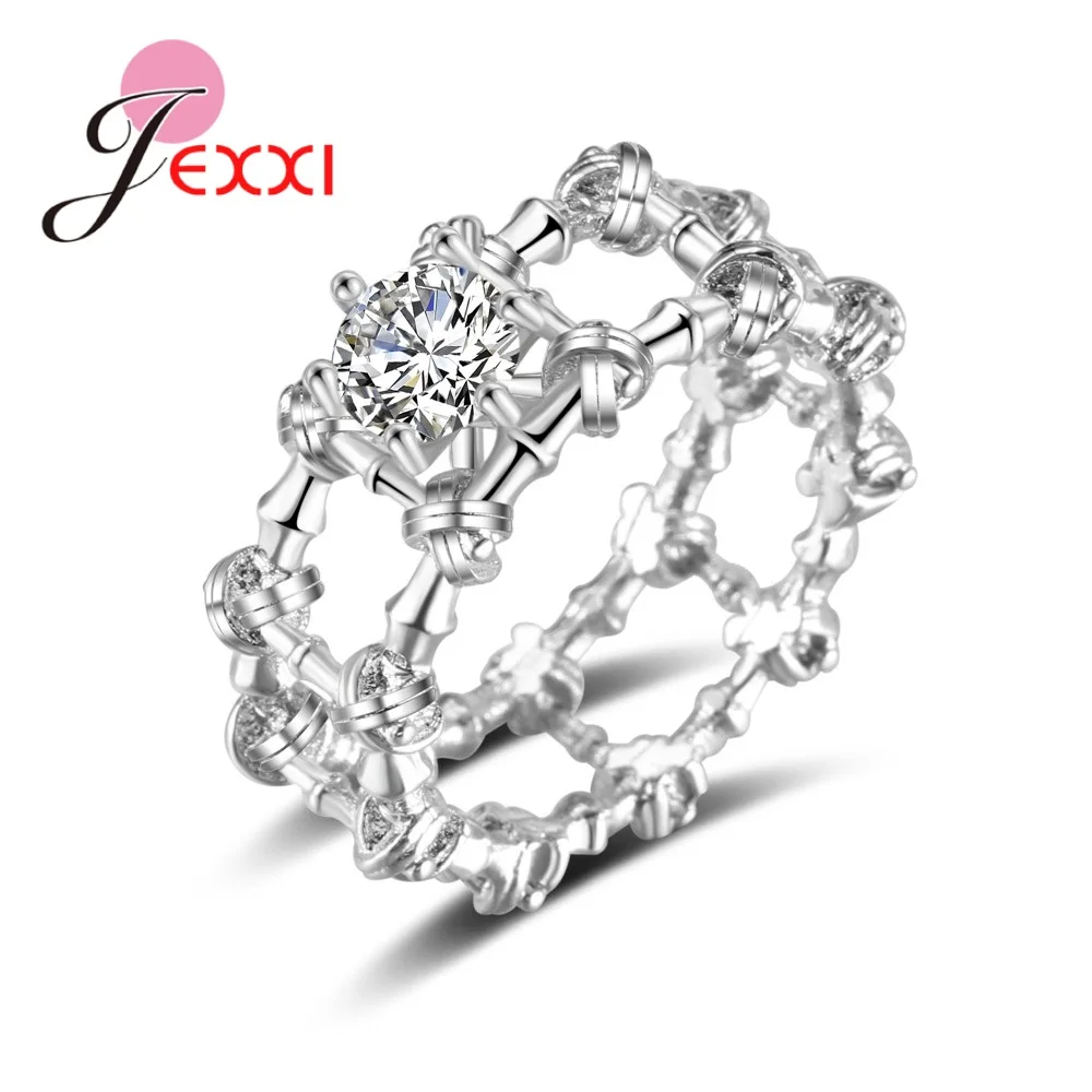 Delicate Crossed Design Two Rows Styles Real 925 Sterling Silver Paved Round Crystals Women Female Rings Jewelry
Delicate Crossed Design Two Rows Styles Real 925 Sterling Silver Paved Round Crystals Women Female Rings Jewelry