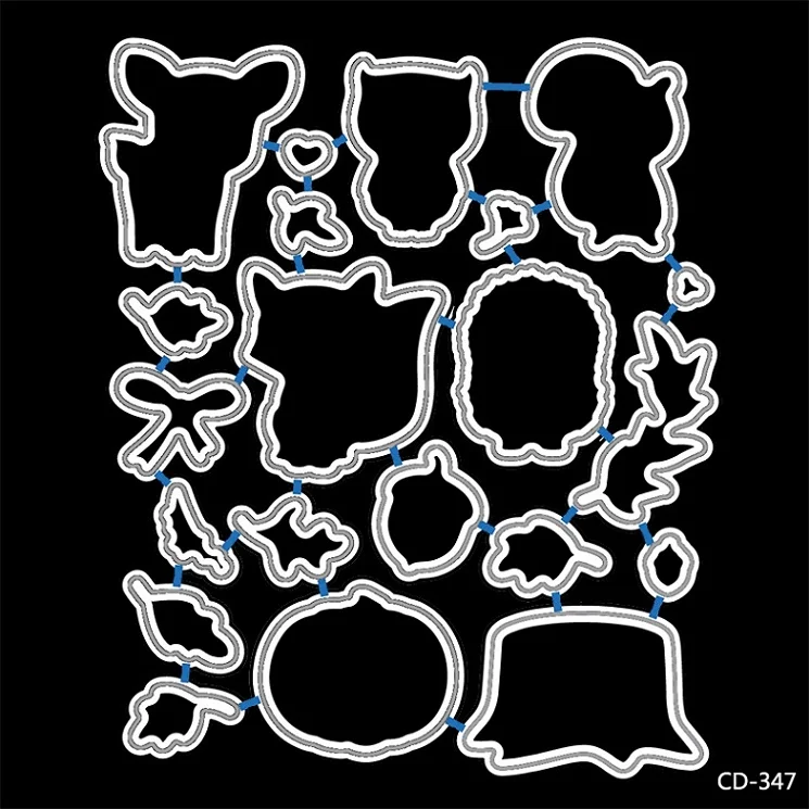 AZSG Various Cute Animal Transparent Silicone Seal / Stamp DIY clip / album decoration transparent seal cutting mold set 11x16cm
AZSG Various Cute Animal Transparent Silicone Seal / Stamp DIY clip / album decoration transparent seal cutting mold set 11x16cm