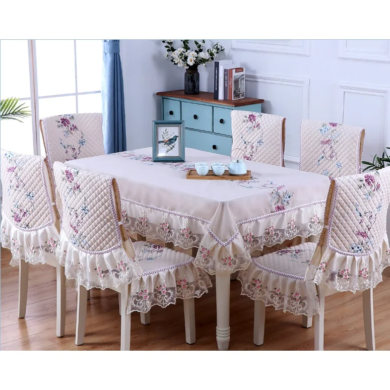 Luxury Europe Tablecloth Household Chair Pad Cover Floral Printed Tablecloth Set Wedding Table Cloth Decorate Dinner Table Cover
Luxury Europe Tablecloth Household Chair Pad Cover Floral Printed Tablecloth Set Wedding Table Cloth Decorate Dinner Table Cover