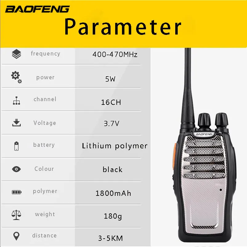 (1 PCS)BaoFeng UHF Walkie Talkie BF-A5 16CH VOX+Scrambler Function Free Shipping Two Way Radio BaoFeng A5
(1 PCS)BaoFeng UHF Walkie Talkie BF-A5 16CH VOX+Scrambler Function Free Shipping Two Way Radio BaoFeng A5