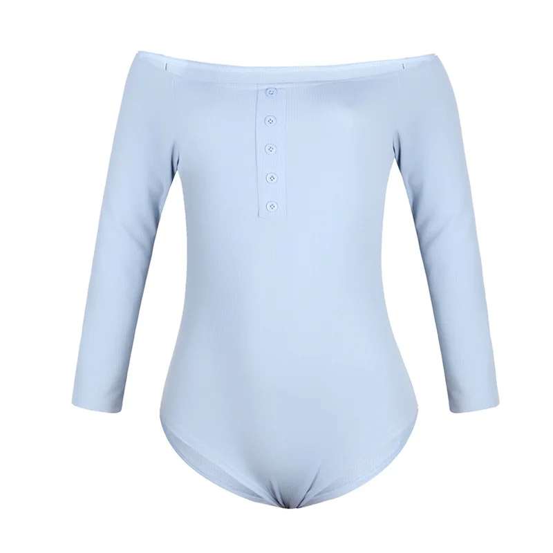 Spring Women Jumpsuit Boat Neck Strapless Long Sleeves Solid Color Khaki Grey Black Pink Tights Women Bodysuit Romper Fitness
Spring Women Jumpsuit Boat Neck Strapless Long Sleeves Solid Color Khaki Grey Black Pink Tights Women Bodysuit Romper Fitness