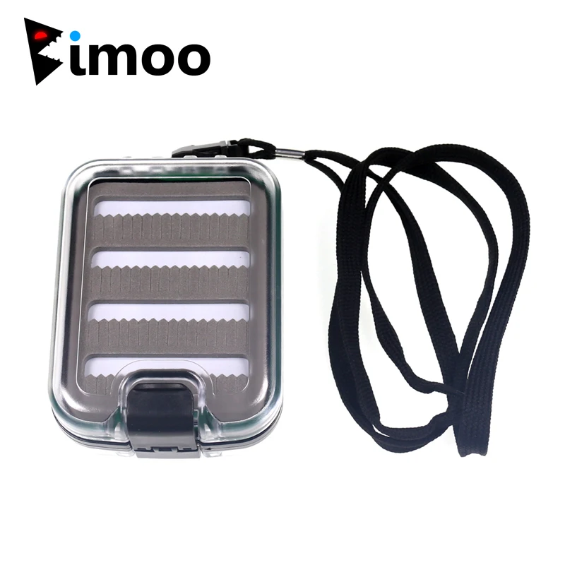 Bimoo 2pcs Double-Sided Fly Fishing Box Waterproof Case for Nymph Dry Wet Flies Trout Carp Salmon Fishing Tackle Box
Bimoo 2pcs Double-Sided Fly Fishing Box Waterproof Case for Nymph Dry Wet Flies Trout Carp Salmon Fishing Tackle Box