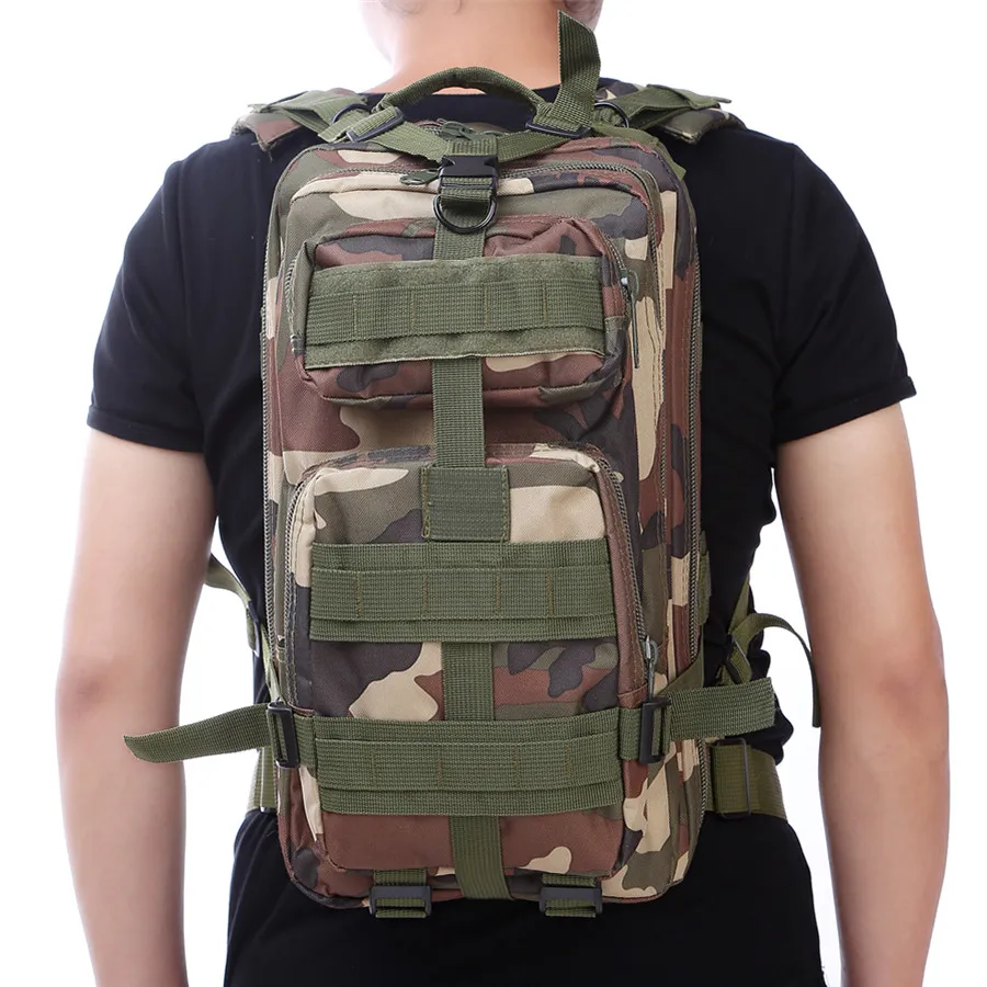 Unisex Outdoor Military Tactical Backpack Trekking Travel Mountaineering Rucksack Camping Hiking Trekking Camouflage Bag 9 Color
Unisex Outdoor Military Tactical Backpack Trekking Travel Mountaineering Rucksack Camping Hiking Trekking Camouflage Bag 9 Color