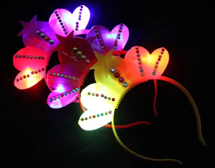 LED Crystal Crown Headband Light Up Party Rave Fancy Dress Costume Light Up Party Flashing adult child Headband XMAS Favors GIFT
LED Crystal Crown Headband Light Up Party Rave Fancy Dress Costume Light Up Party Flashing adult child Headband XMAS Favors GIFT