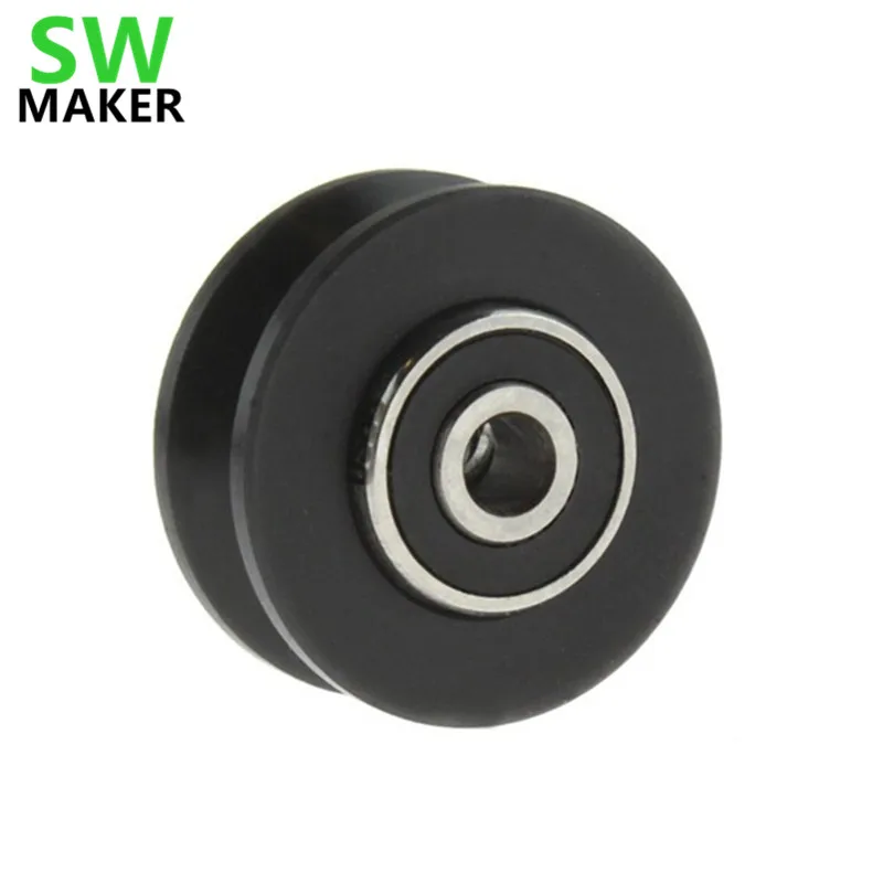 10pcs Reprap 3D printer OX CNC Dual Bearing V-Wheel Kit for DIY 3mm Bore wheel for V track like MakerSlide
10pcs Reprap 3D printer OX CNC Dual Bearing V-Wheel Kit for DIY 3mm Bore wheel for V track like MakerSlide