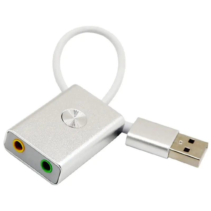 USB Virtual 9.1 Sound Adapter With Port For Desktop Or Laptop | Компьютеры и офис