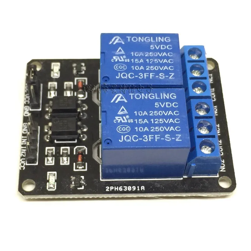 1 шт. 5В 2-канальный релейный модуль щит для Arduin ARM PIC AVR DSP Electronic. Мы являемся