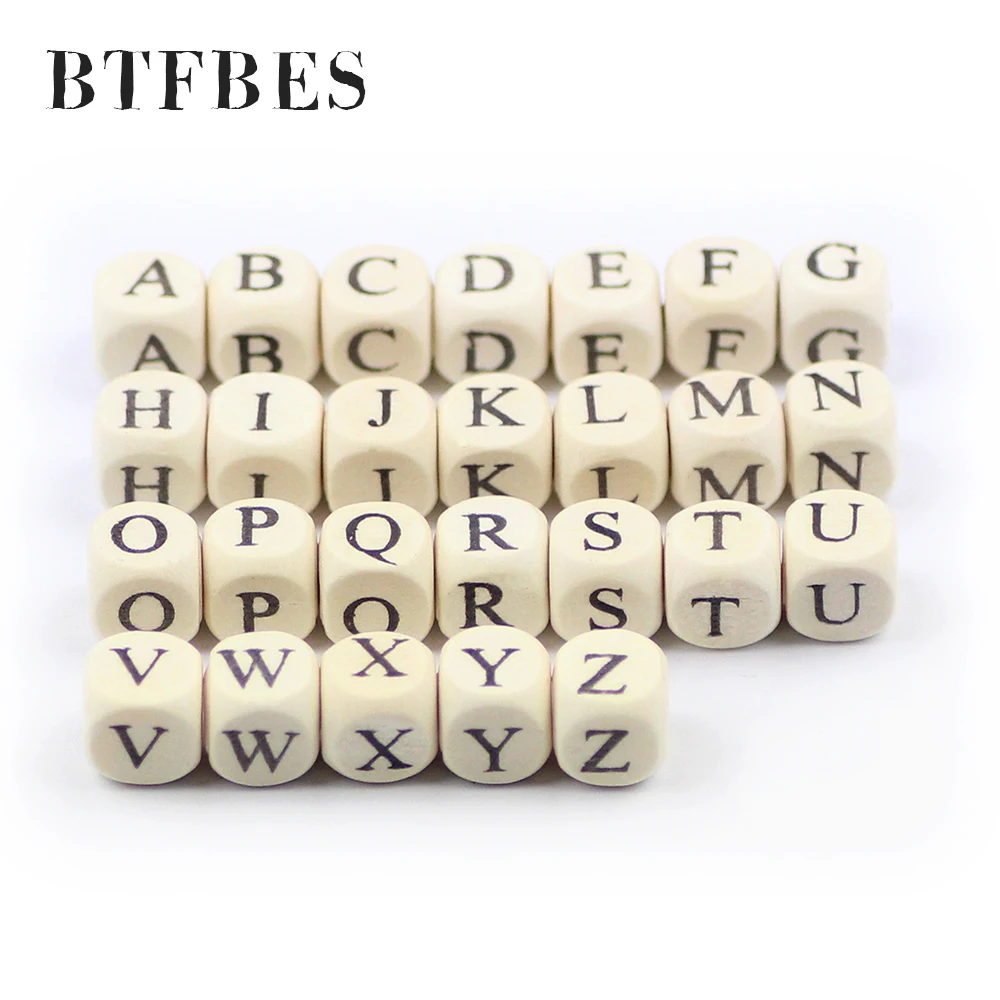 BTFBES 10mm Wooden Beads Print 26 Letters 52pcs Square Wooden loose Space beads Jewelry Accessories DIY Necklace Bracelet Making
BTFBES 10mm Wooden Beads Print 26 Letters 52pcs Square Wooden loose Space beads Jewelry Accessories DIY Necklace Bracelet Making