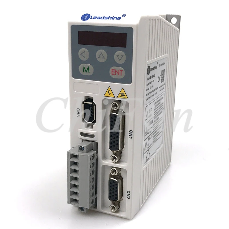Leadshine Original ELD5-400 Series Low-voltage Advanced brushless servo drive 20-80VDC power max 400W servo motor
Leadshine Original ELD5-400 Series Low-voltage Advanced brushless servo drive 20-80VDC power max 400W servo motor