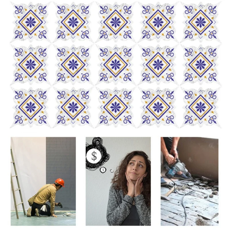European tile diagonal stickers floor stickers floor decoration stickers twill wall stickers bathroom line art mural tiles
European tile diagonal stickers floor stickers floor decoration stickers twill wall stickers bathroom line art mural tiles