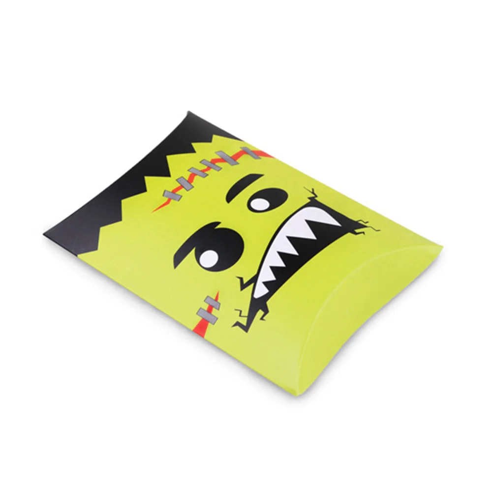 50pcs Funny Halloween Ghost paper bag candy pillow box creative packaging gift box
50pcs Funny Halloween Ghost paper bag candy pillow box creative packaging gift box