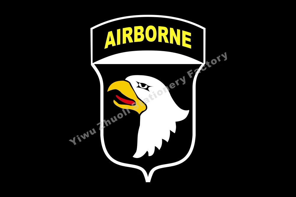 US Army AIRBORNE 101ST MILITARY FLAG Outdoor Flag 3ft X 5ft Polyester Banner Flying 150* 90cm Custom Flag Outdoor OF9
US Army AIRBORNE 101ST MILITARY FLAG Outdoor Flag 3ft X 5ft Polyester Banner Flying 150* 90cm Custom Flag Outdoor OF9