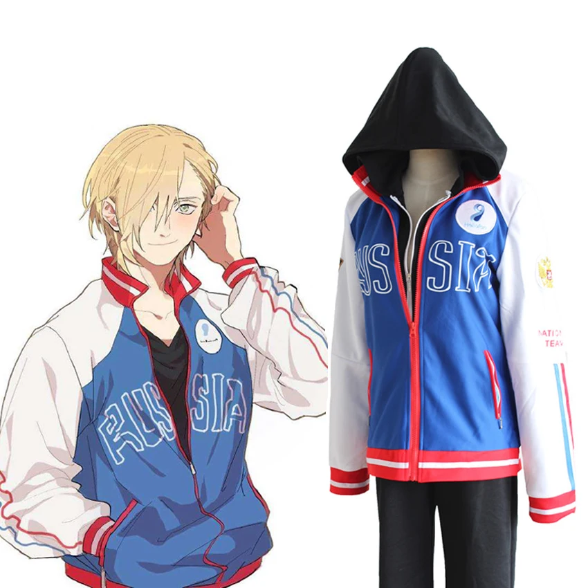 Yuri on Ice Yuri Plisetsky Katsuki Yuri Victor Nikiforov куртка для косплея Юрий! Набор для ледяного костюма
Yuri on Ice Yuri Plisetsky Katsuki Yuri Victor Nikiforov куртка для косплея Юрий! Набор для ледяного костюма