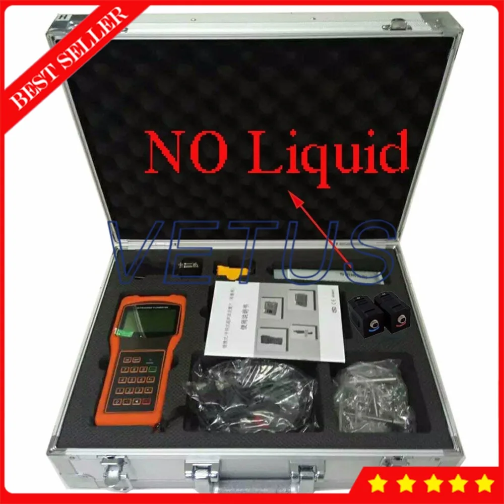 TUF-2000H DN15-700mm Digital Liquid Flowmeter Handheld Ultrasonic Flow Meter with 2 Size High Temp TS-2-HT TM-1-HT Transducer
TUF-2000H DN15-700mm Digital Liquid Flowmeter Handheld Ultrasonic Flow Meter with 2 Size High Temp TS-2-HT TM-1-HT Transducer