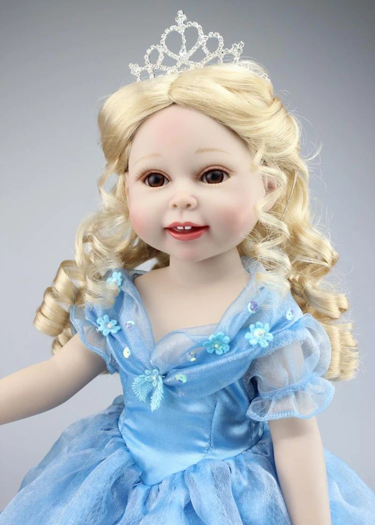 18 Inch 45cm Quality Silicone Reborn Babies Cute Collection Cinderella Princess Doll Baby Reborn Doll for Girl Birthday Gift
18 Inch 45cm Quality Silicone Reborn Babies Cute Collection Cinderella Princess Doll Baby Reborn Doll for Girl Birthday Gift