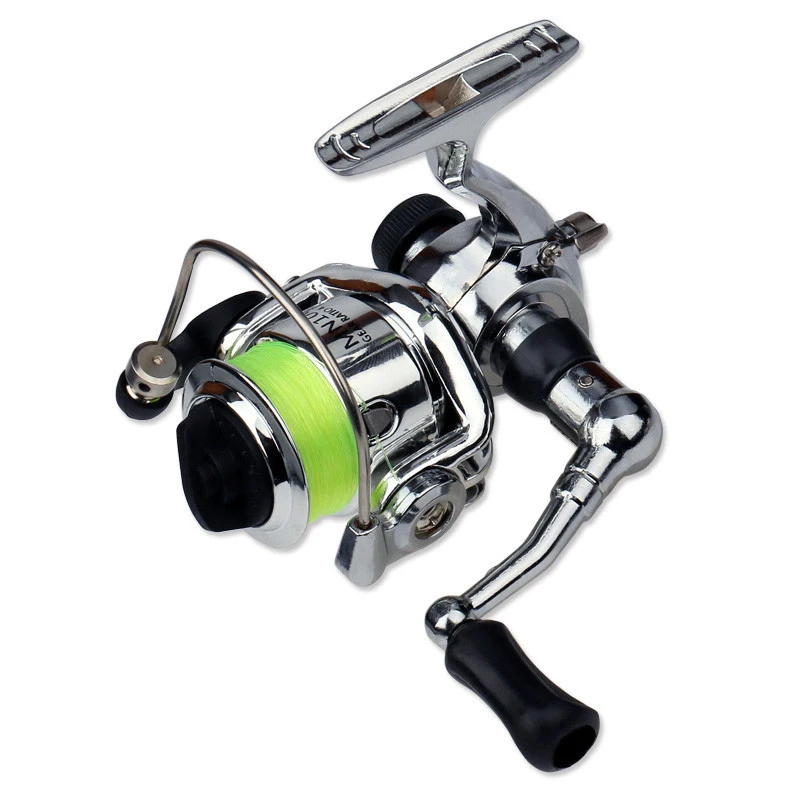 Hot Mini-type Fishing Reels 2+1BB Spinning Wheel Aluminum Alloy 4.3:1 Exquisite Reel Rod Gear Outdoor Kit Tools | Спорт и