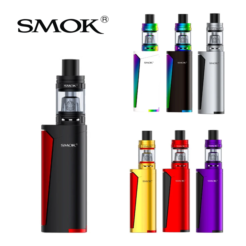 Оригинальный Vape Pen SMOK Priv V8 набор с 3 мл TFV8 Baby Tank 60 Вт PRIV Mod электронная сигарета