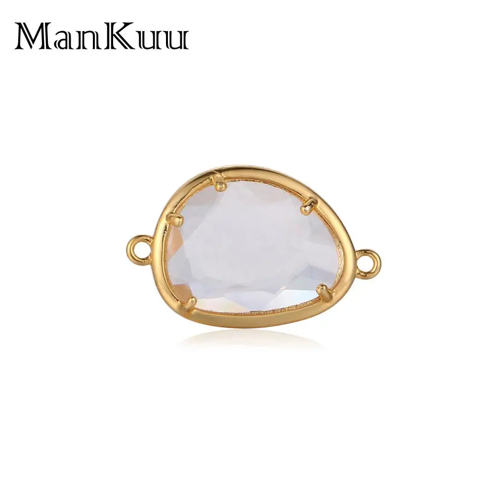 Mankuu Irregular Crystal Connector Gold Plating Connector Charms For Jewelry Making Translucent Colorful Crystal Connector Charm
Mankuu Irregular Crystal Connector Gold Plating Connector Charms For Jewelry Making Translucent Colorful Crystal Connector Charm