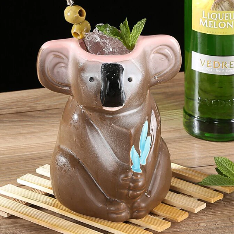 Cute Koala Hawaii Tiki Mugs Cocktail Cup Beer Beverage Mug Wine Mug Ceramic Ku.Ku.Kauioo Mug Bar Tools Wine Accessories
Cute Koala Hawaii Tiki Mugs Cocktail Cup Beer Beverage Mug Wine Mug Ceramic Ku.Ku.Kauioo Mug Bar Tools Wine Accessories