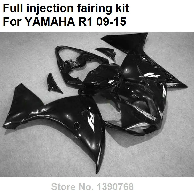Injection molded free customize fairing kit for Yamaha YZF R1 09 10 11 12 13 14 15 glossy black fairings YZFR1 2009-2015 BN10
Injection molded free customize fairing kit for Yamaha YZF R1 09 10 11 12 13 14 15 glossy black fairings YZFR1 2009-2015 BN10